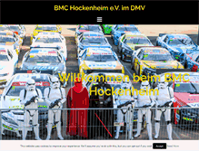 Tablet Screenshot of bmc-hockenheim.de